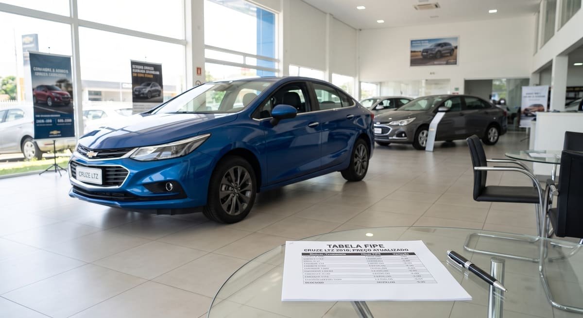Tabela Fipe Cruze LTZ 2018